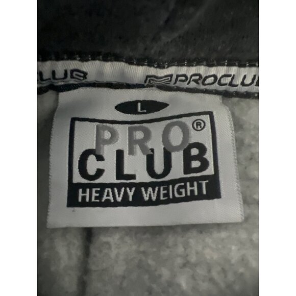 Pro Club Heavyweight Dark Gray Hoodie - Picture 4 of 4